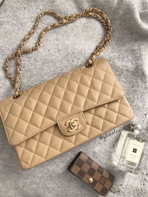 chanel small flap bag beige|chanel flap bag agneau.